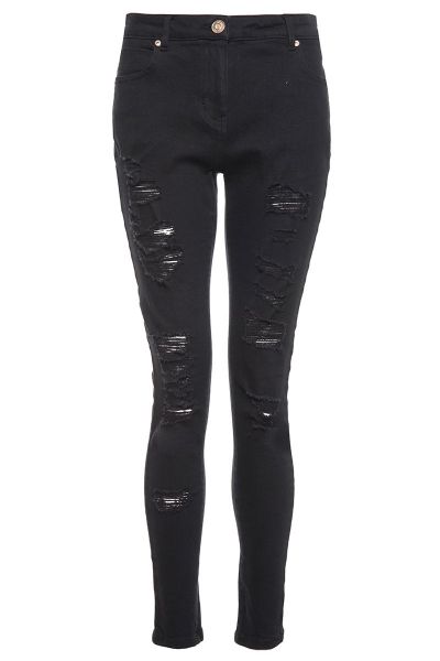 Black Ripped Skinny Jeans
