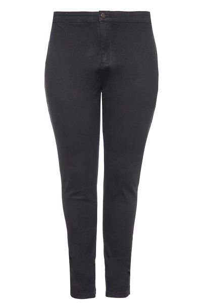Curve Black Stretch High Waist Jeans